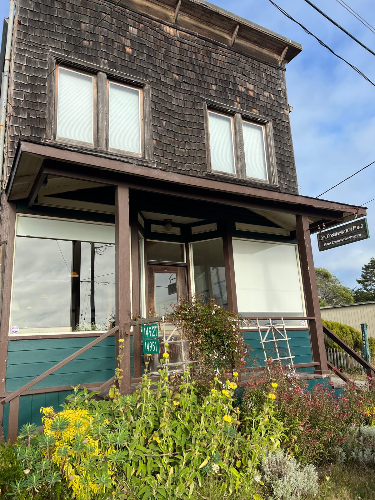 One Building Three Lives — 14951 Caspar Road in Caspar, California
